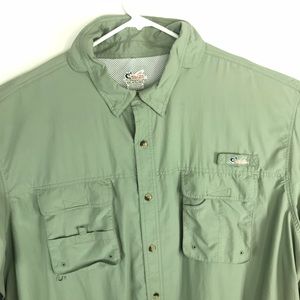 Chemise Homme Loco XL - Bleu/vert Camouflage - Manches Courtes - Occasion